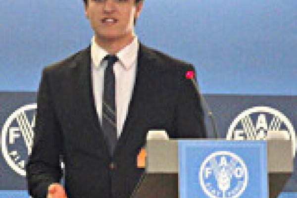 Erik Leiden at FAO Erik Leiden at FAO