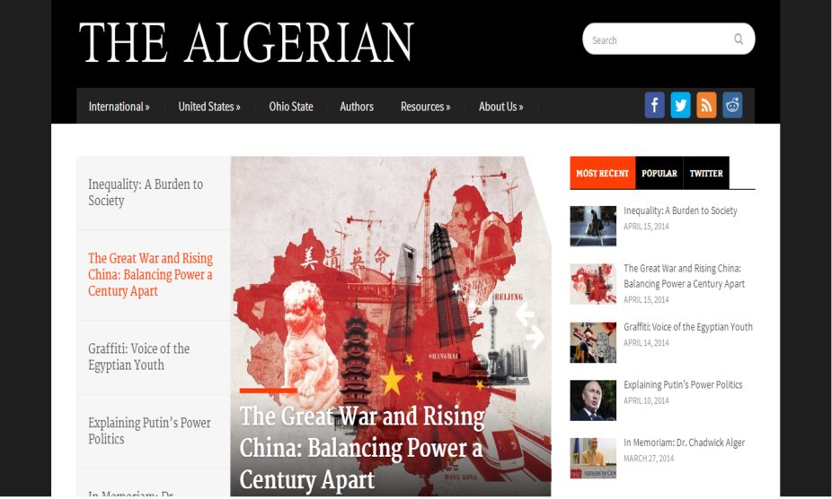 The Algerian Website Image