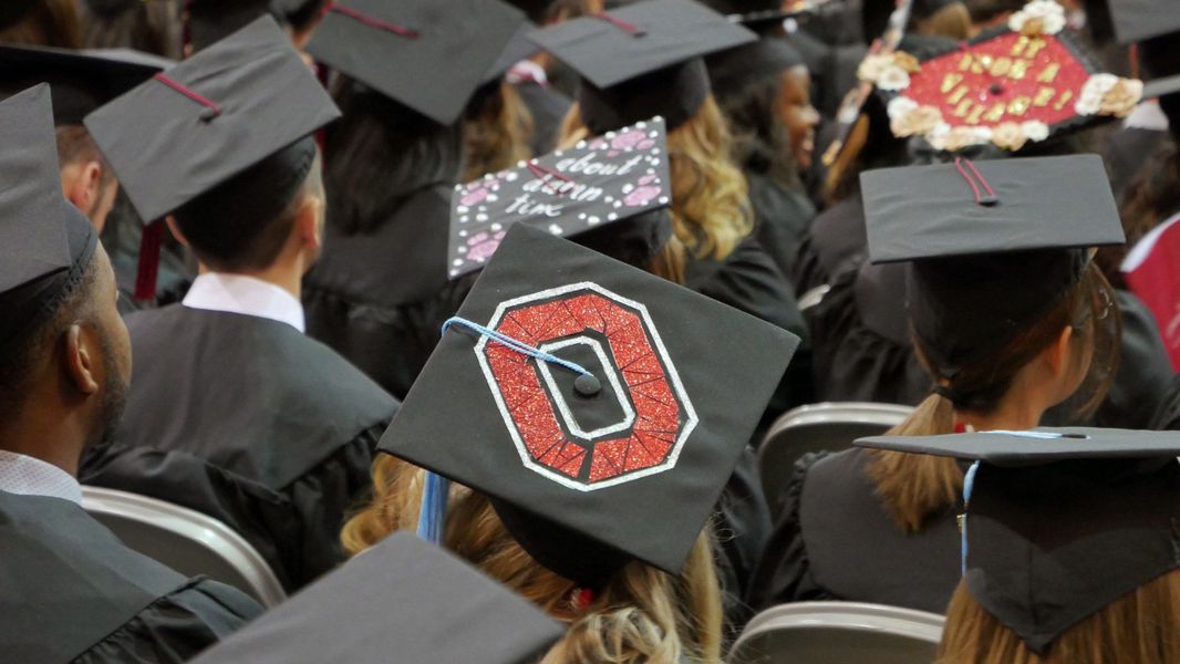 Ohio State University Grad Photo Christmas Ornament, OSU Graduation Gift -  Blessings From Ohio