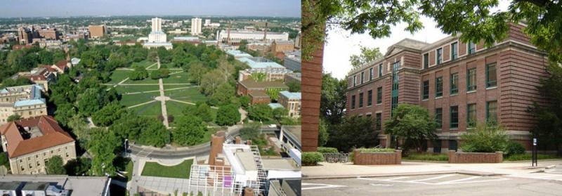 The Oval and Derby Hall on OSU's campus