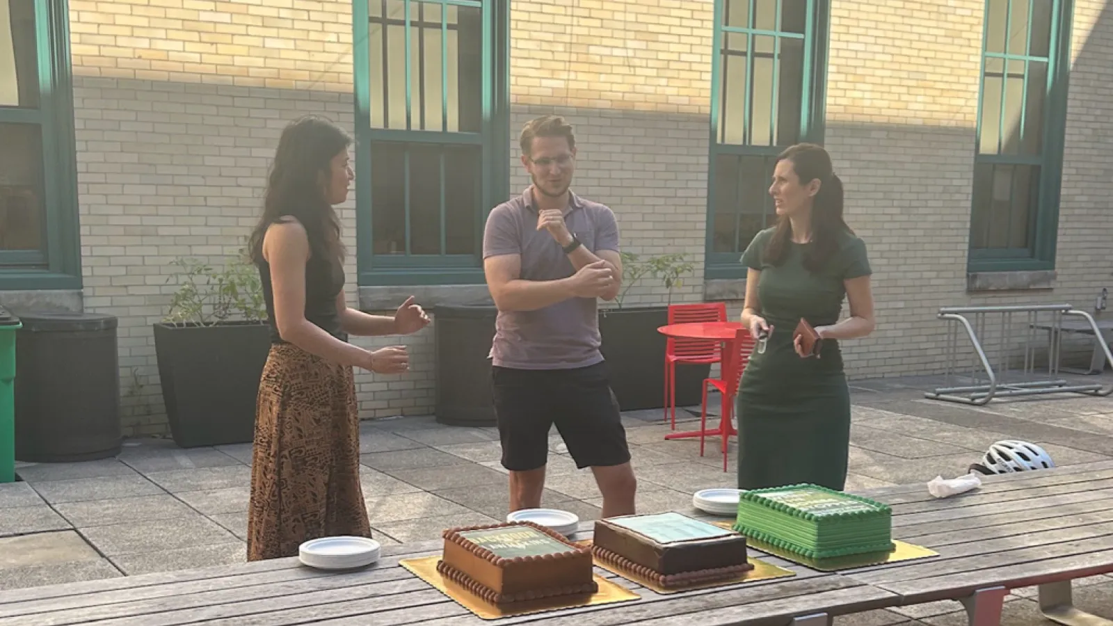Authors With Cakes 