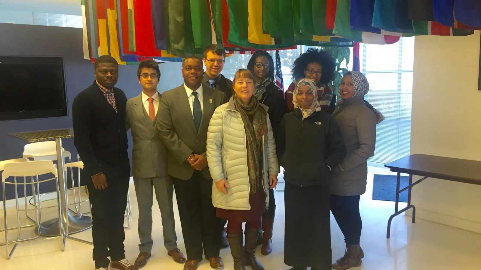 Model African Union Team photo