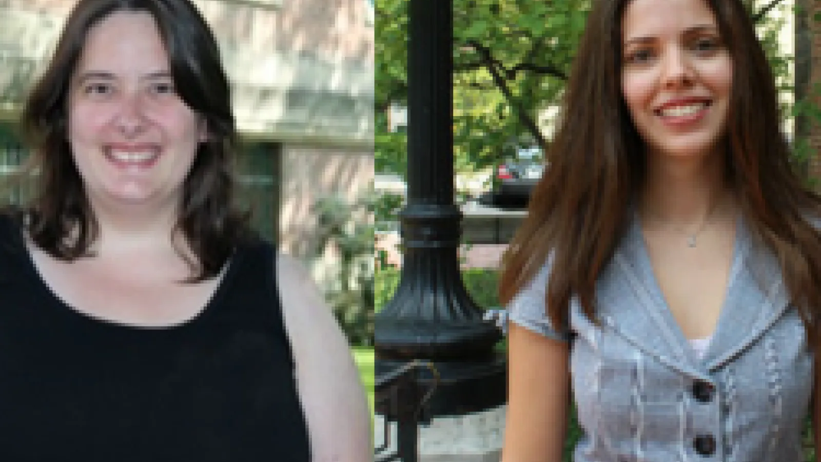 Alison Craig and Marina Duque