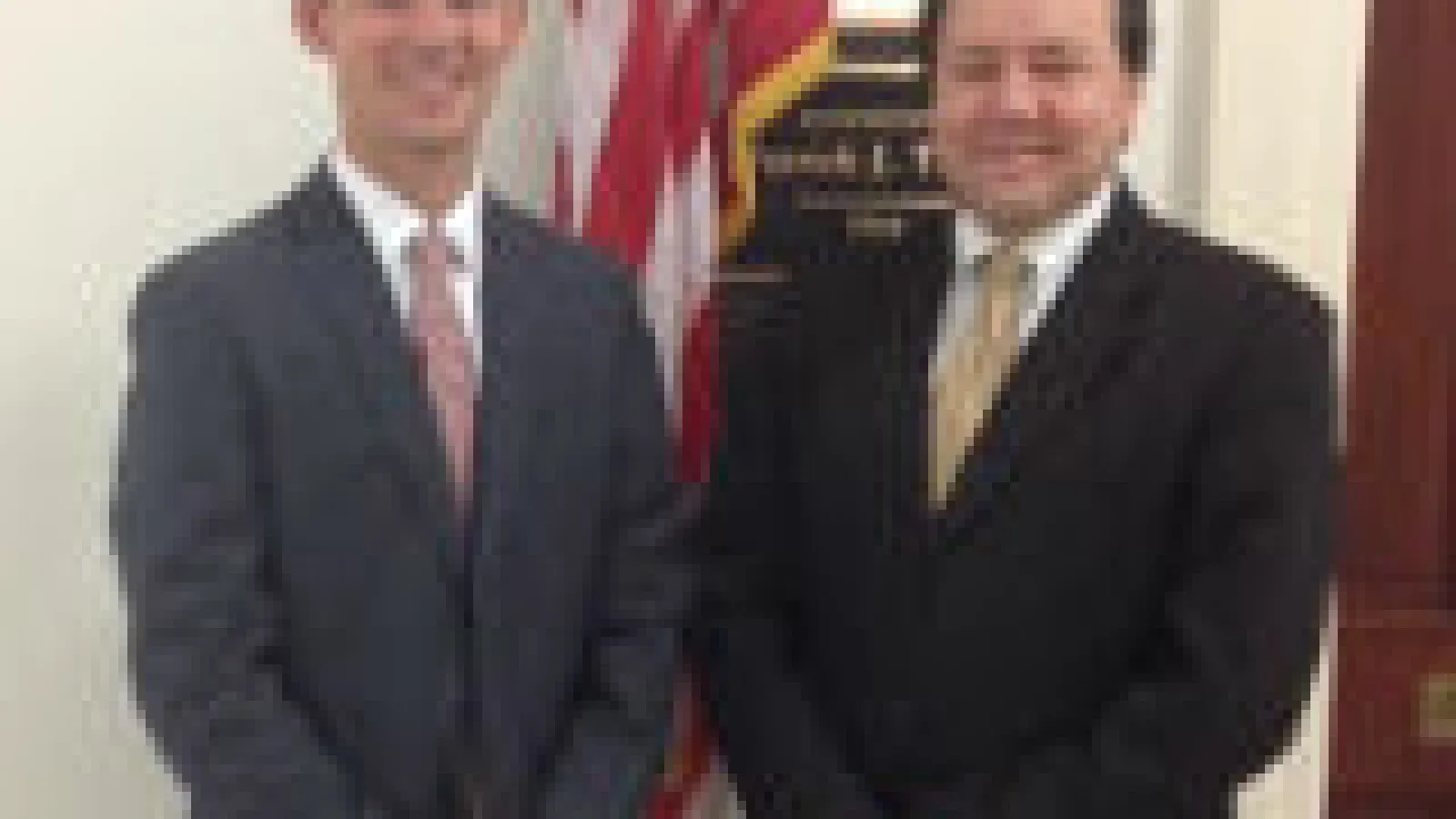 Matthew Kaido and Congressman Tiberi