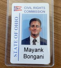 Mayank Bongani nametag