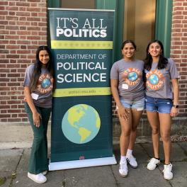 Polisci student ambassadors