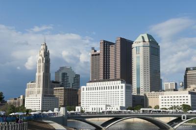 Photo of the Columbus skyline