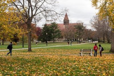 OSU campus in the fall
