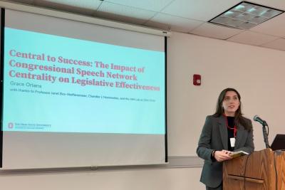 Grace Orian Presenting