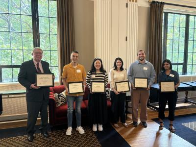 Autumn 2025 Reception Award Winners