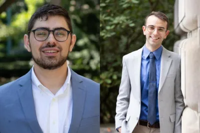 Dominic Pfister and Jared Rabinowitz