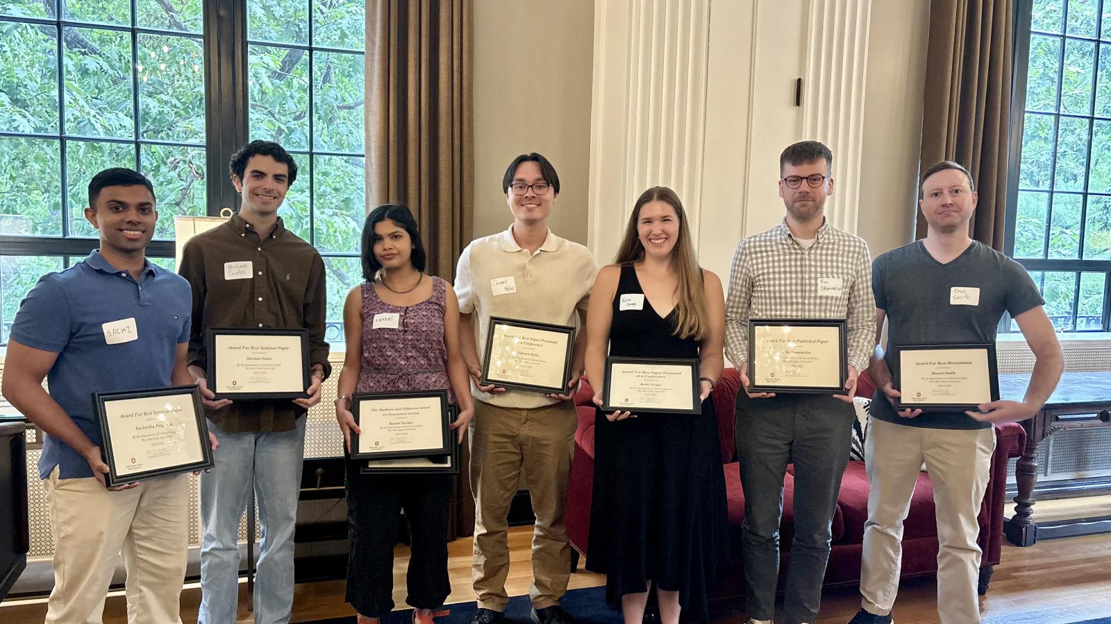 2026 Graduate Student Award Winners