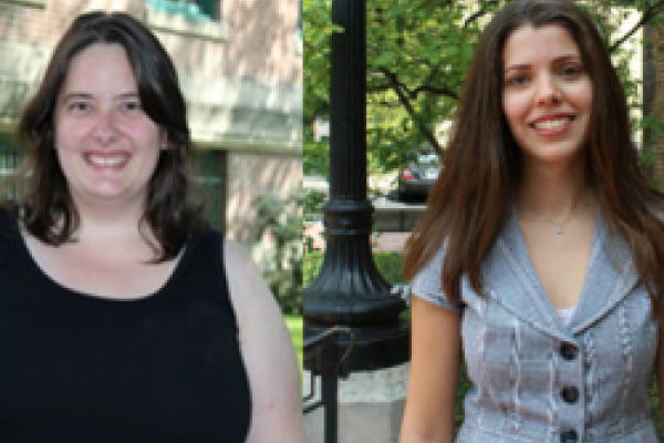 Alison Craig and Marina Duque