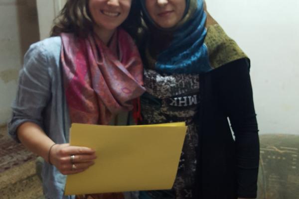 Glorianna Flemming Student in Jordan