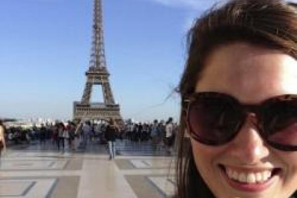 Rebecca Izzi in Paris. Rebecca Izzi in Paris.