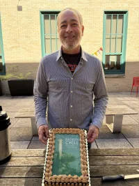  Professor Randall L. Schweller and his cake